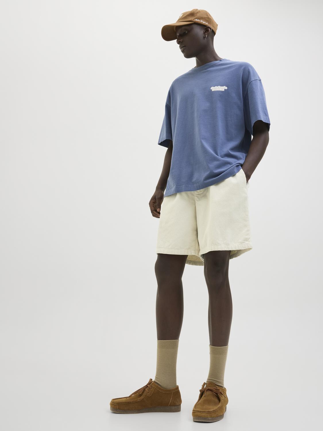 JPSTBILL CORDUROY JOGGER SHORTS